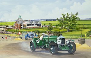 Speed Six Bentley en Brooklands 1930, 1986